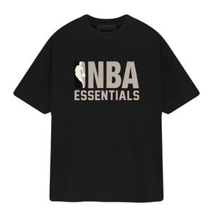 Fear of God Essentials NBA Tee (SS25) Black 125AL244101F